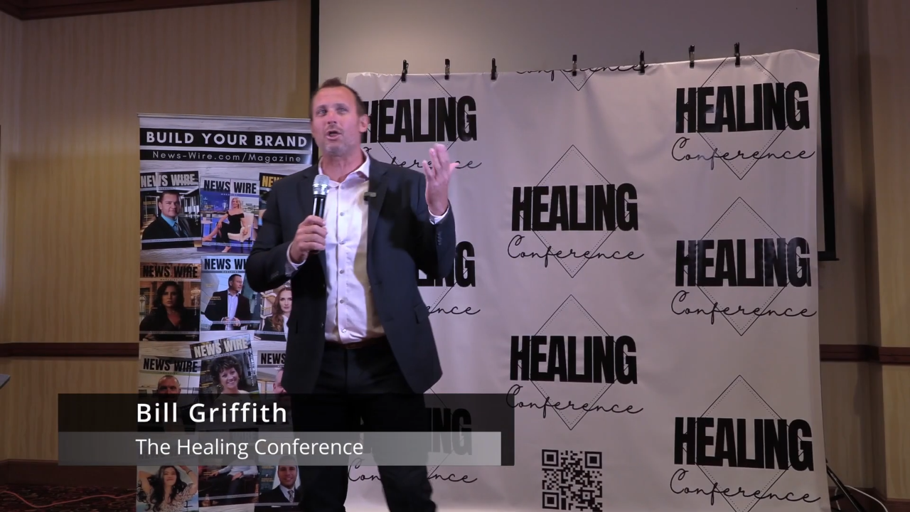 Bill Griffith speaking at The Healing Conference