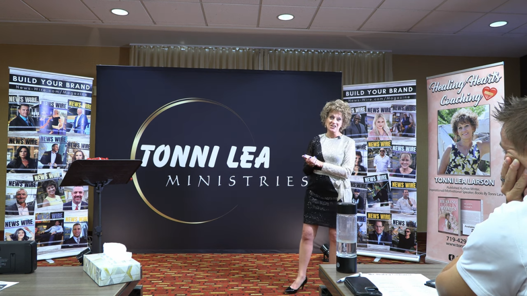Tonni Lea speaking at The Healing Conference in Grand Junction, CO